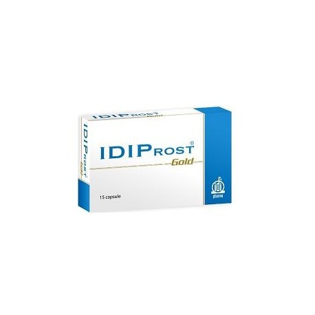 Idiprost Gold integratore per Ipertrofia Prostatica Benigna 15 capsule