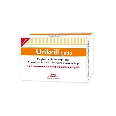 Urikrill Gatto 30 perle - Mangime complementare per gatto