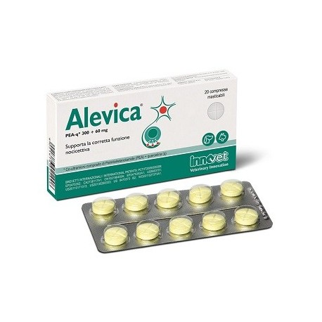 Innovet Alevica integratore antiossidante di PEA-q per animali 20 compresse