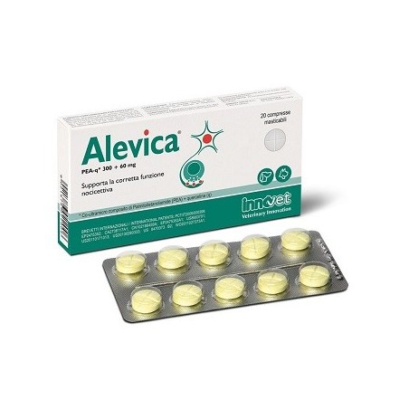 Innovet Alevica integratore antiossidante di PEA-q per animali 20 compresse Innovet Alevica integratore antiossidante di PEA-q per animali 20 compresse
