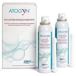Tred Medical Atogyn Dispositivo Igiene Vaginale E Ripristino Ph Fisiologico Bag On Valve 2 Pezzi Da 125ml