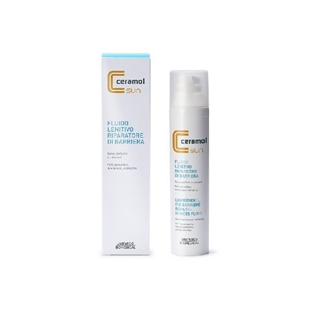Ceramol Sun Fluido Lenitivo riparatore di barriera post esposizione solare 100 ml Ceramol Sun Fluido Lenitivo riparatore di barriera post esposizione solare 100 ml