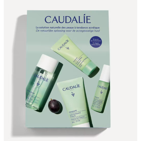 Caudalie Vinopure starter kit - Routine essenziale pelle acneica 10 giorni di trattamento