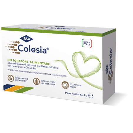 Ibsa Farmaceutici Colesia Soft Gel 60 Capsule Molli Ibsa Farmaceutici Colesia Soft Gel 60 Capsule Molli
