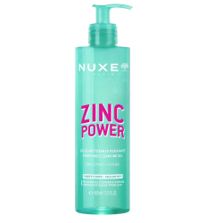 Nuxe Zinc Power Gel Detergente purificante viso e corpo 400 ml