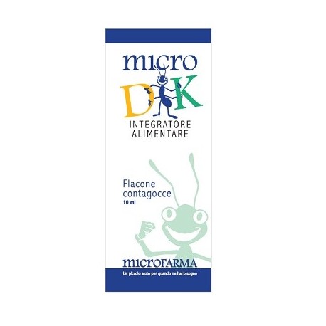 Micro DK integratore per ossa e denti 10 ml