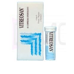 Vitreosan integratore idrosalino per corpo vitreo 40 compresse effervescenti