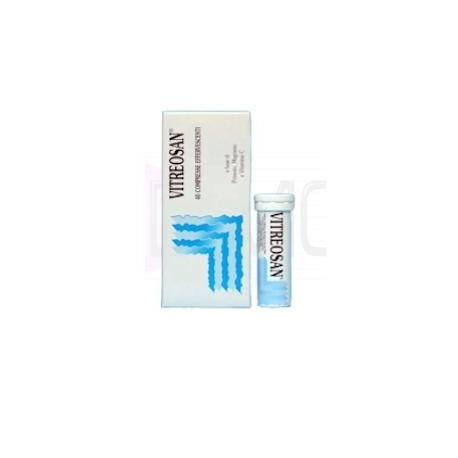 Vitreosan integratore idrosalino per corpo vitreo 40 compresse effervescenti