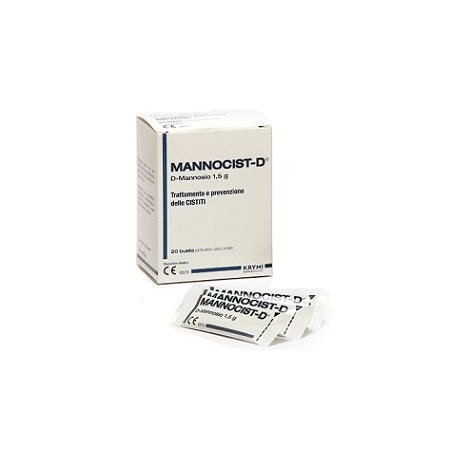 Mannocist D integratore per trattamento e prevenzione delle cistiti 20 bustine