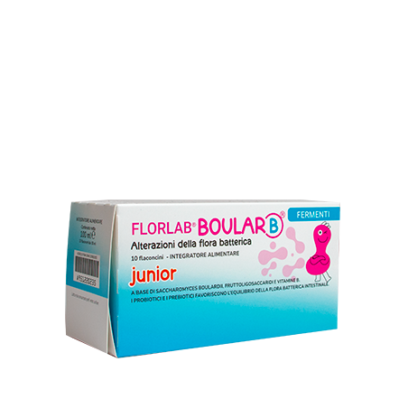 Boular B Junior Prebiotici per Bambini 10 Flaconcini Boular B Junior Prebiotici per Bambini 10 Flaconcini