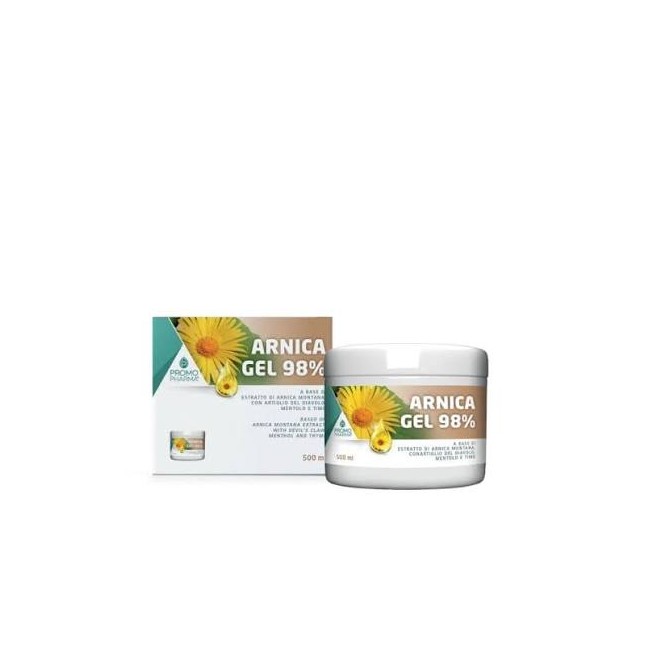 Promopharma Arnica Gel 98% per dolori muscolari o articolari 500 ml Promopharma Arnica Gel 98% per dolori muscolari o articolari 500 ml