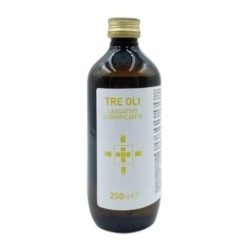 Olcelli Farmaceutici Tre Oli miscela di oli vegetali lassativi 250 ml