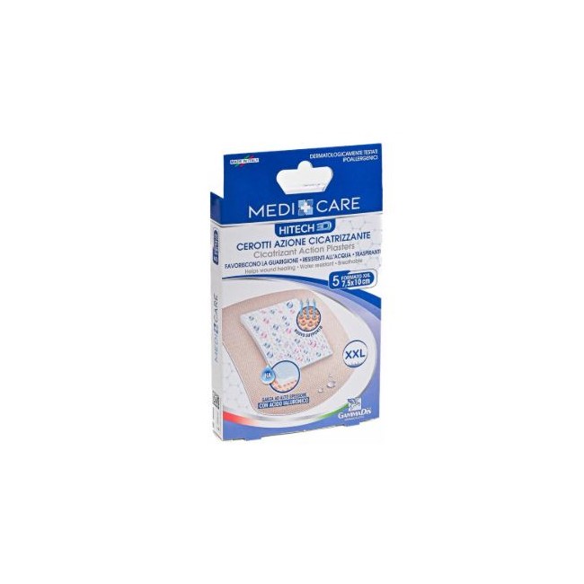 Gammadis Farmaceutici Cerotto Medicare cicatrizzante 10 x 7,5 cm 5 pezzi