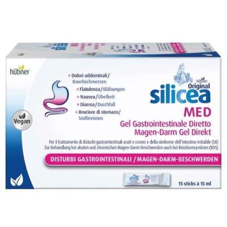 Dott. C. Cagnola Hubner Silicea Med Gel gastrointestinale 15 bustine Dott. C. Cagnola Hubner Silicea Med Gel gastrointestinale 15 bustine