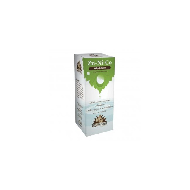 Oligoceleste Zn-Ni-Co zinco nichel cobalto integratore multiminerale 50 ml Oligoceleste Zn-Ni-Co zinco nichel cobalto integratore multiminerale 50 ml