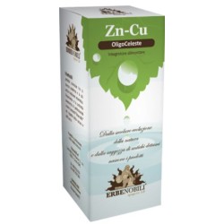 Oligoceleste Zn-Cu zinco rame integratore per protezione delle cellule dallo stress ossidativo 50 ml