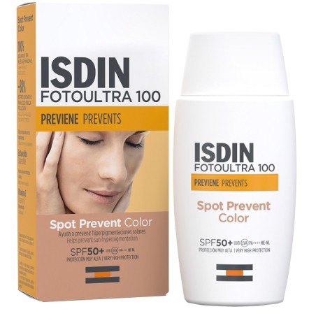 Isdin Fotoultra Spot Prevent Color Spf50+ Crema 50 Ml Isdin Fotoultra Spot Prevent Color Spf50+ Crema 50 Ml