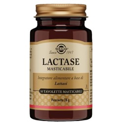 Solgar Lactase Masticabile integratore intestinale 30 tavolette