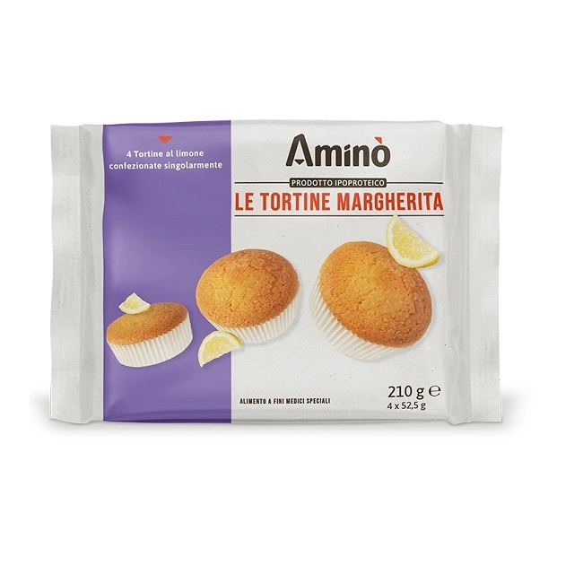 Aminò Tortine Margherita Aproteiche 4 pezzi Aminò Tortine Margherita Aproteiche 4 pezzi