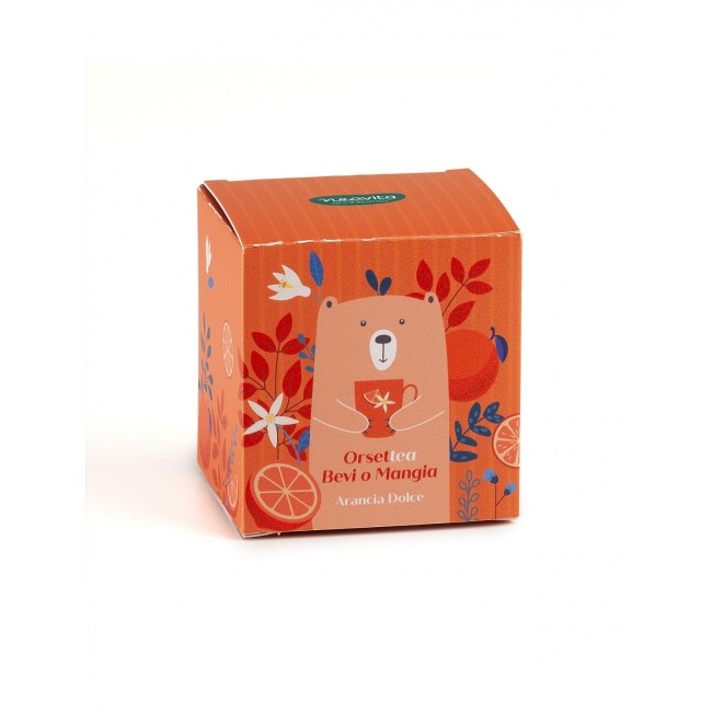 Neavita OrsetTea Mangia o Bevi Arancia Dolce caramelle da infusione 100 g Neavita OrsetTea Mangia o Bevi Arancia Dolce caramelle da infusione 100 g