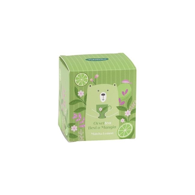 Neavita OrsetTea Bevi o Mangia Matcha Limone caramelle da infusione 100 g Neavita OrsetTea Bevi o Mangia Matcha Limone caramelle da infusione 100 g