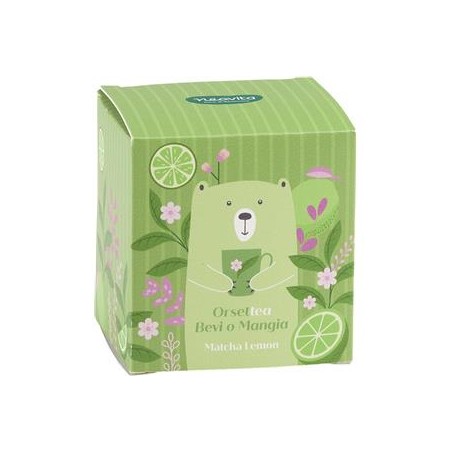 Neavita OrsetTea Bevi o Mangia Matcha Limone caramelle da infusione 100 g Neavita OrsetTea Bevi o Mangia Matcha Limone caramelle da infusione 100 g