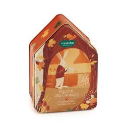 Neavita Warmy Tea Infuso Biscotti alla Cannella 10 filtroscrigno in scatola a forma di casetta
