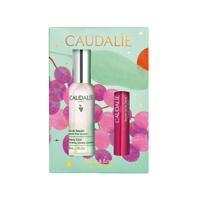 Caudalie Cofanetto Kiss&Glow - Acqua di Bellezza 30 ml e stick labbra OMAGGIO