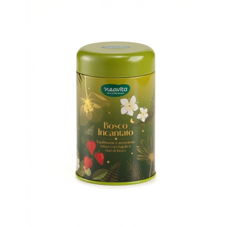 Neavita Infusi da Favola Bosco Incantato tisana fragole e ibisco 7 filtroscrigno con barattolo Neavita Infusi da Favola Bosco Incantato tisana fragole e ibisco 7 filtroscrigno con barattolo