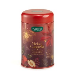 Neavita Infusi da Favola Mela e Cannella dolce e speziato 7 filtroscrigno in barattolino di latta