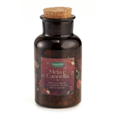 Neavita Infusi da Favola Mela e Cannella riscaldante e avvolgente 80 g in barattolo di vetro Neavita Infusi da Favola Mela e Cannella riscaldante e avvolgente 80 g in barattolo di vetro