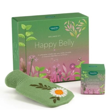 Neavita Happy Belly Cofanetto per la buona digestione tisana Coccola Digestiva 7 filtroscrigno + borsa dell'acqua calda Neavita Happy Belly Cofanetto per la buona digestione tisana Coccola Digestiva 7 filtroscrigno + borsa dell'acqua calda