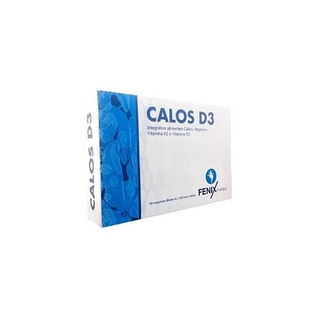 Calos D3 integratore per il benessere delle ossa 30 compresse Calos D3 integratore per il benessere delle ossa 30 compresse