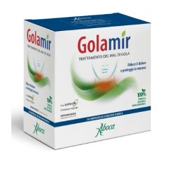 Aboca Golamir per gola infiammata e irritata 20 Compresse
