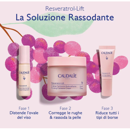 Caudalie Cofanetto Soluzione Rassodante Crema Cachemire 50 ml + omaggi Caudalie Cofanetto Soluzione Rassodante Crema Cachemire 50 ml + omaggi