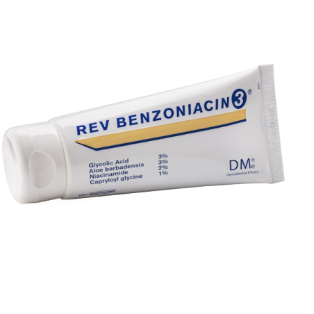 Rev Benzoniacin 3 Crema Trattamento topico dell’acne lieve e moderata 100 ml Rev Benzoniacin 3 Crema Trattamento topico dell’acne lieve e moderata 100 ml