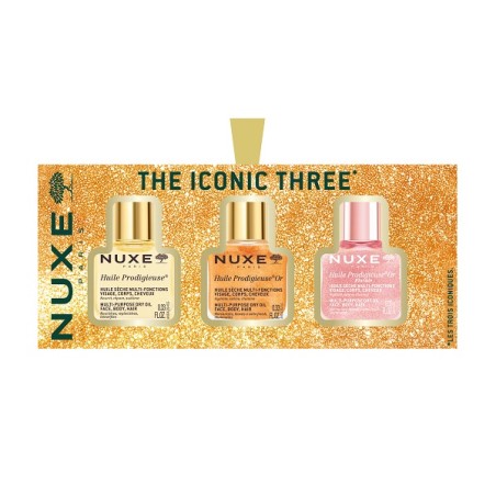 Nuxe Les 3 Prodigieux cofanetto regalo mini Huile Prodigieuse 10 ml