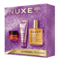 Nuxe Cofanetto Best Seller Olio Prodigioso 50 ml + Shampoo 50 ml + Balsamo labbra 15 g