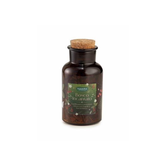 Neavita Infusi da Favola Bosco Incantato tisana sfusa fragole e ibisco 70 g in barattolo di vetro Neavita Infusi da Favola Bosco Incantato tisana sfusa fragole e ibisco 70 g in barattolo di vetro