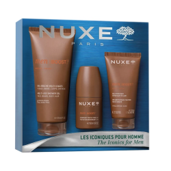Nuxe Men Cofanetto Gli iconici - Idea regalo da uomo routine viso corpo Nuxe