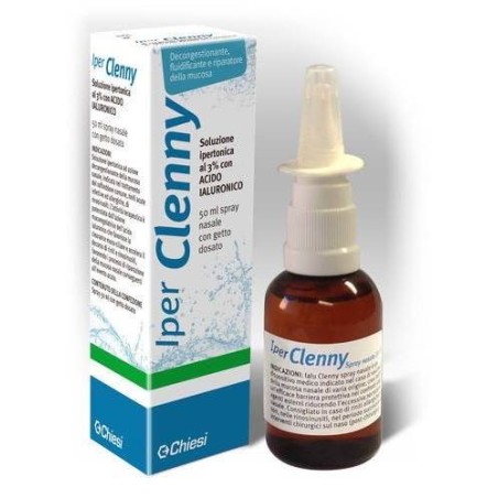 Iper Clenny Soluzione ipertonica decongestionante per naso chiuso 50 ml Iper Clenny Soluzione ipertonica decongestionante per naso chiuso 50 ml