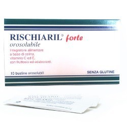Rischiaril Forte integratore con coline e vitamine C ed E 10 bustine