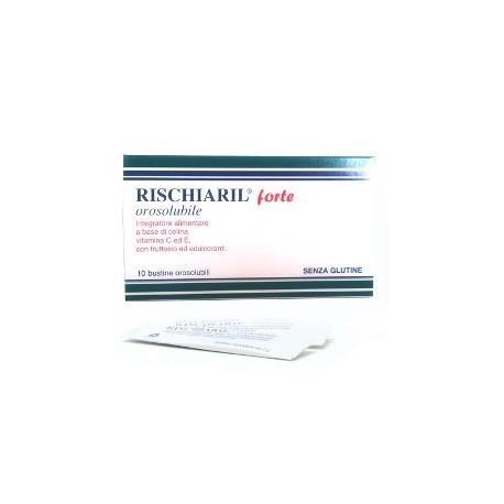 Rischiaril Forte integratore con coline e vitamine C ed E 10 bustine