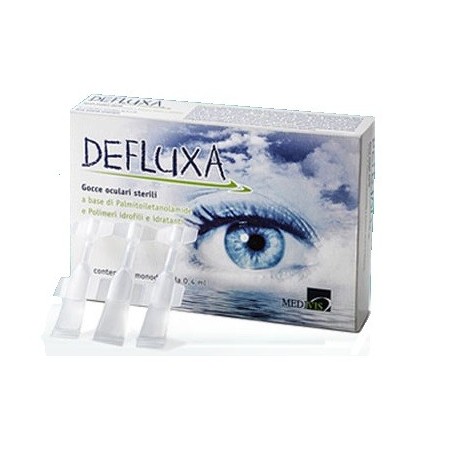 Defluxa Gocce oculari idratanti lubrificanti per occhi secchi 15 flaconcini Defluxa Gocce oculari idratanti lubrificanti per occhi secchi 15 flaconcini