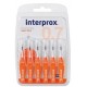 Interprox Super Micro Scovolino per spazi interdentali 0,7 mm 6 pezzi arancione
