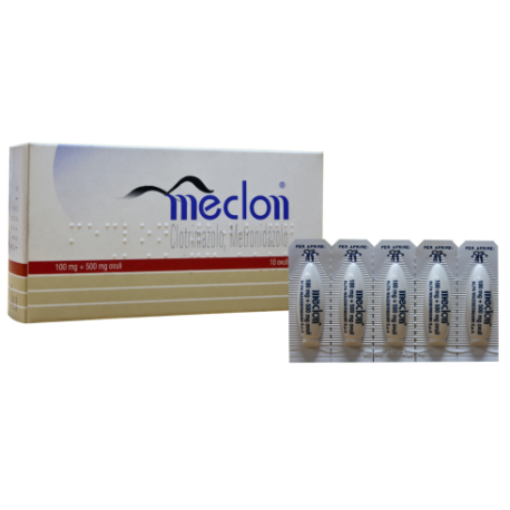 Meclon 100mg + 500 mg 10 ovuli vaginali