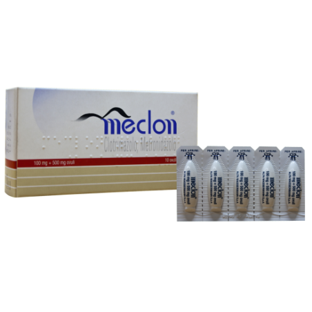Meclon 100mg + 500 mg 10 ovuli vaginali Meclon 100mg + 500 mg 10 ovuli vaginali