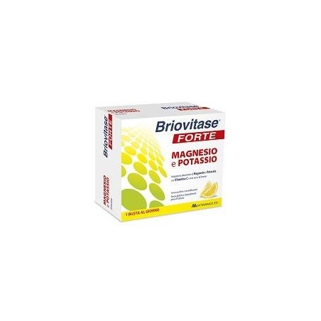 Briovitase Forte Magnesio e Potassio integratore contro la stanchezza 20 bustine Briovitase Forte Magnesio e Potassio integratore contro la stanchezza 20 bustine