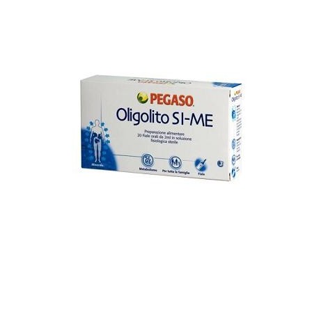 Pegaso Oligolito SI-ME integratore a base di olielementi 20 fiale orali da 2 ml 