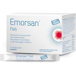 Emorsan Fleb integratore per il trattamento delle emorroidi 14 stick pack